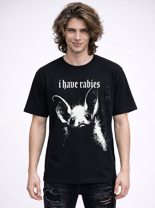 "I Have Rabies" Bat Shirt