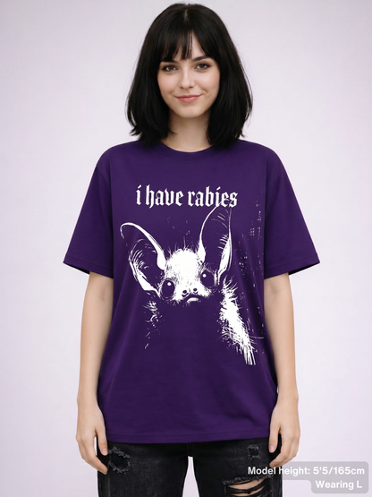 "I Have Rabies" Bat Shirt