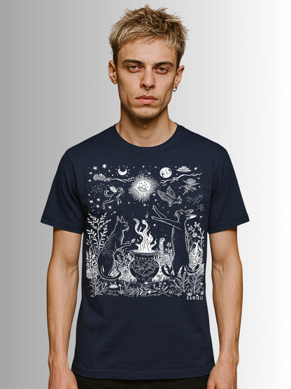 Celestial Cat Coven T-Shirt