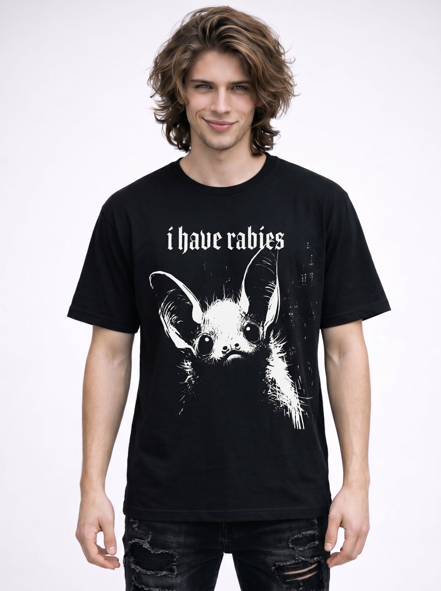 "I Have Rabies" Bat Shirt