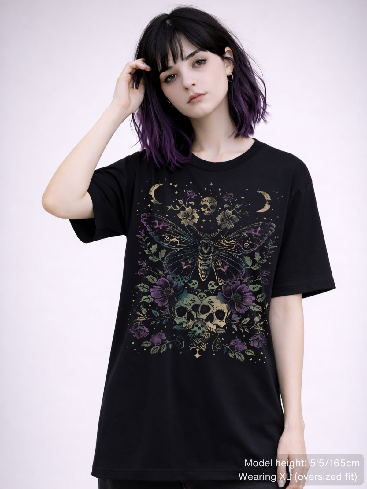 Gothic Moth T-Shirt