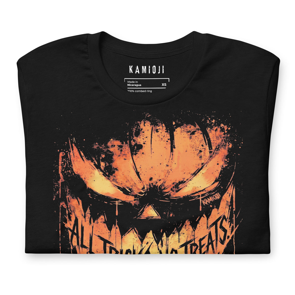KAMIOJI-Creepy-Jack-O-Lantern-Horror-Tee